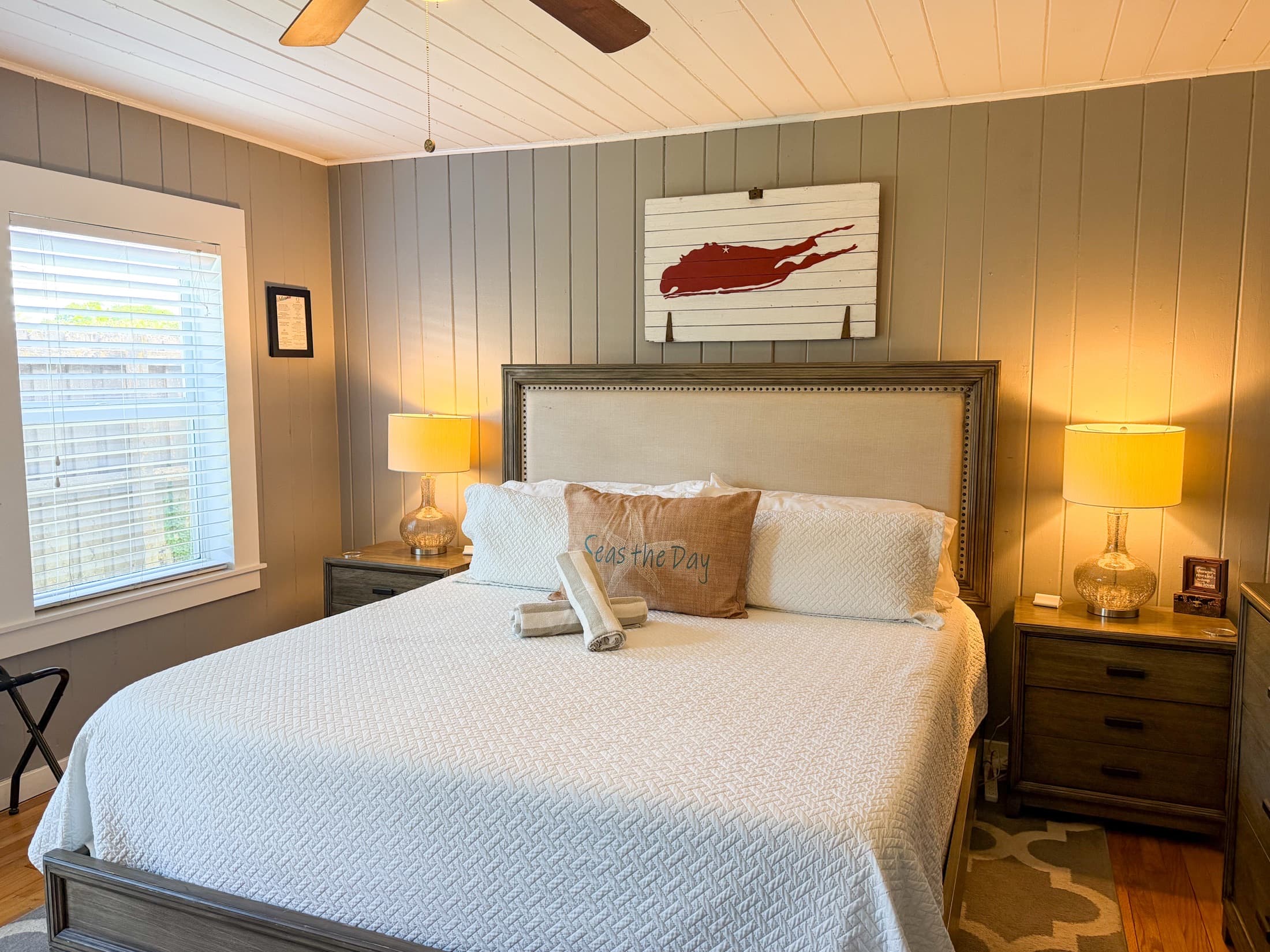 Island City Master Suite bedroom at Solstice at Wilton